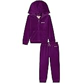 Juicy Couture baby-girls 2 Pc Velour Pant Set