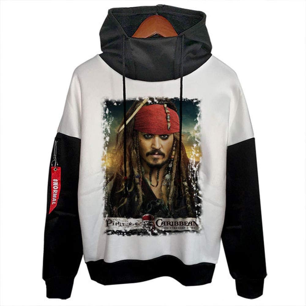 Pirates of The Caribbean Hoodie 3D Printing Animation Men Women