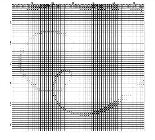 Pattern Only Fairy Wall Art Cross Stitch Pattern Birth Announcement / Birth Record