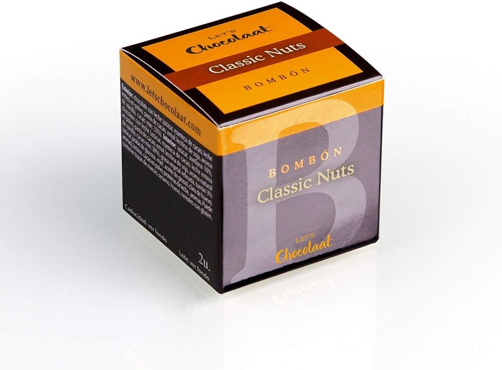 Lets Chocolaat Caja Bombones Cúbica de Chocolate con Leche y ...