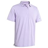 Mens Golf Shirts Moisture Wicking Dry Fit Short