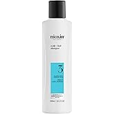 Nioxin System 3 Scalp + Hair Thickening Shampoo for Colored, Dry, & Damaged Hair with Light Thinning | Maintain Vibrant Color | Cleanse, Strengthen & Nourish with Niacinamide & Biotin