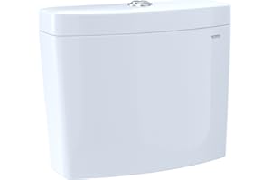 TOTO® Aquia® IV Dual Flush 1.28 and 0.9 GPF Toilet Tank Only with WASHLET®+ Auto Flush Compatibility, Cotton White - ST446EMNA#01