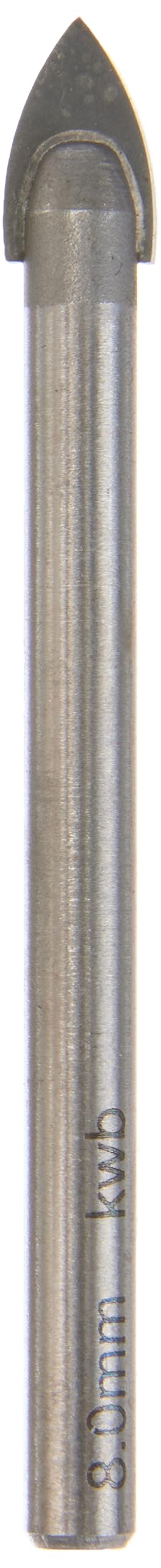 kwb glass drill Ø 8.0 mm 177008 (carbide-fitted, for glass, tiles and porcelain)
