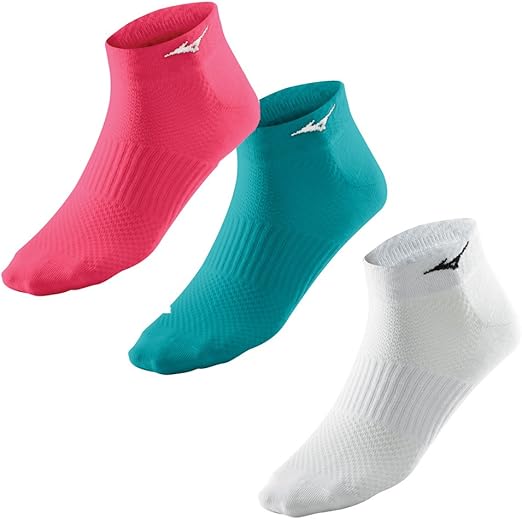 Mizuno Training Mid Socks (3Pack) Medium Green Clothing