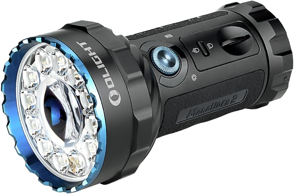 OLIGHT Marauder 2 Rechargeable Torch 14000 Lumens Flood Spotlight Search Light