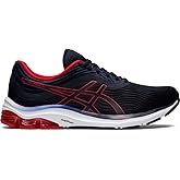 ASICS Men's Gel-Pulse 11 Running Shoes, 8, Midnight/Speed RED