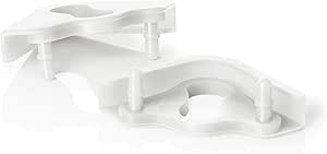 Noctua NA-SAVP6 chromax.white, Trillingsdempende Blokjes voor 200mm Noctua Ventilatoren (16 stuks, Wit)