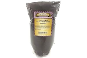 THE BULK-PRICED FOOD SHOPPE Chocolate Graham Cracker Crumbs, Bulk Size (2 lb. Resealable Zip Lock Stand Up Bag)