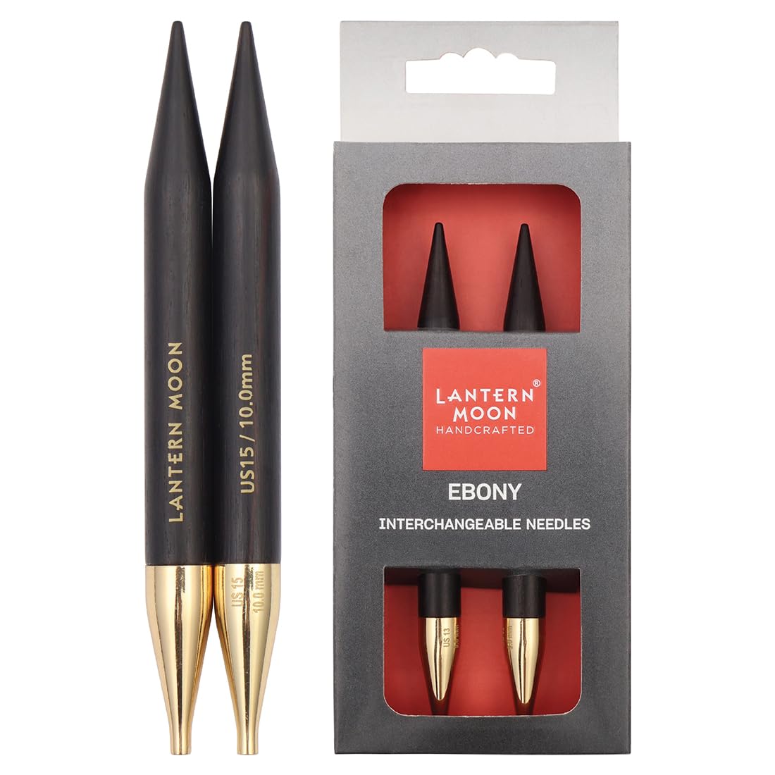 Lantern Moon - Lantern Moon (13cm, 10.00mm) Interchangeable Needle Tips - 1 Pair