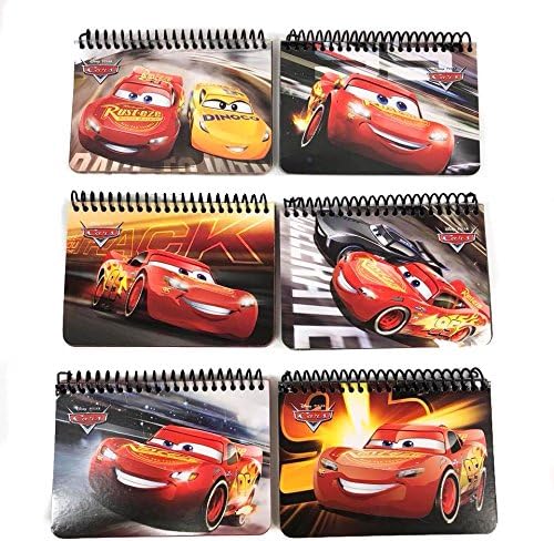 Cars Party Favors Disney Mc Queen & Cruz Autograph Note Pads Book- 2 pcs …