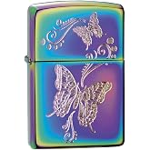 Personalized American Classic Elegant Design Lighter Zippo - Free Engraving - Christmas, Halloween &amp; Valentines Day Gift (Multi Color)