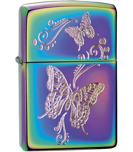 Amazon.com: Zippo Butterflies Spectrum Pocket Lighter, One Size