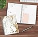 2018 Gold Marble Daily Weekly Monthly Planner