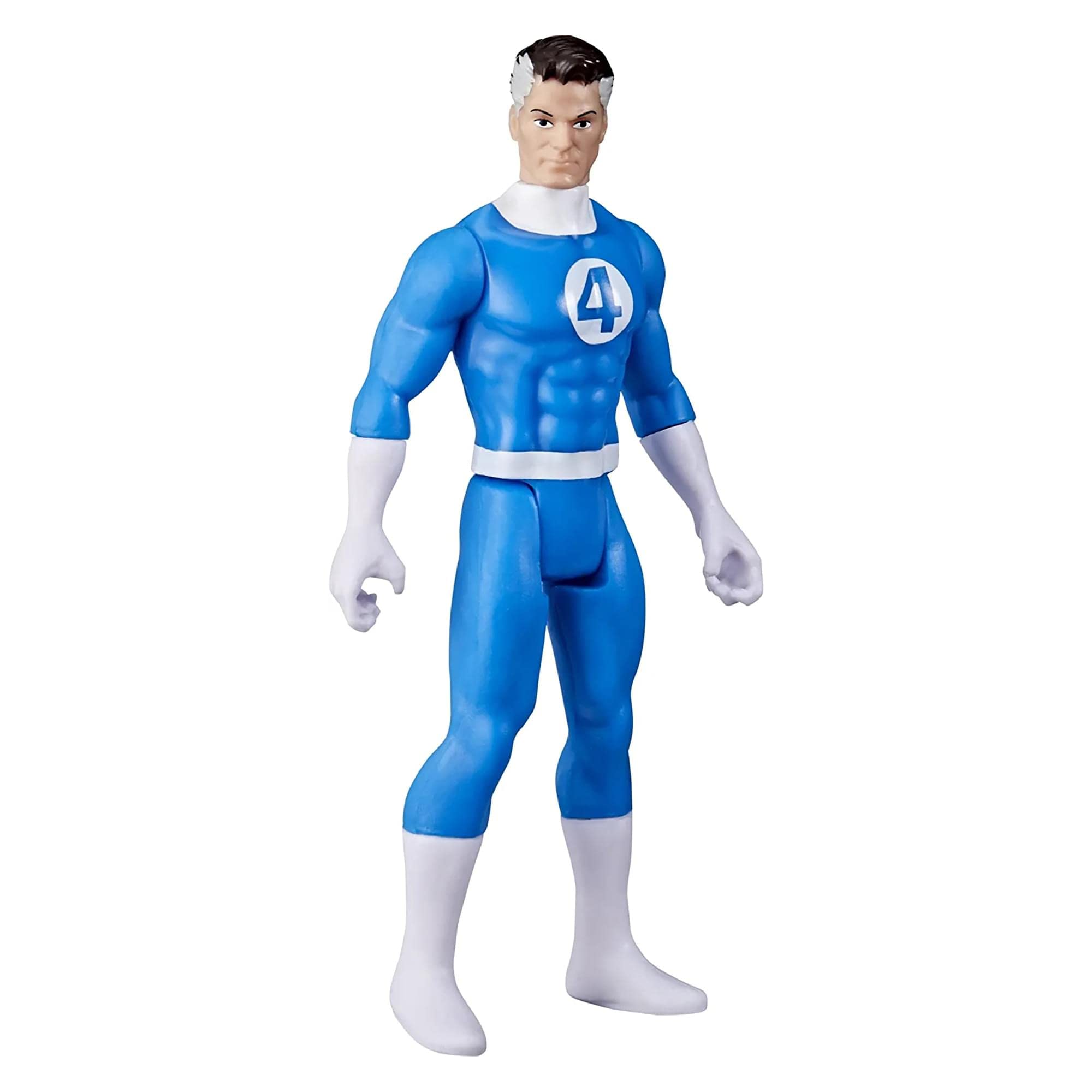 Marvel Hasbro Legends Series 9.5 cm Retro 375 Collection Mr. Fantastic Action Figure Toy, Multicolor, F3811