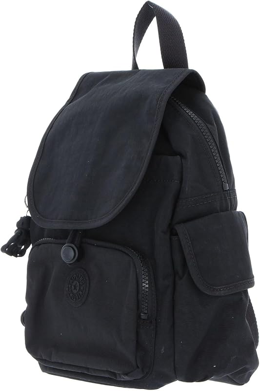 Mochila Mini Pequena City Pack, tamanho único, Black Noir