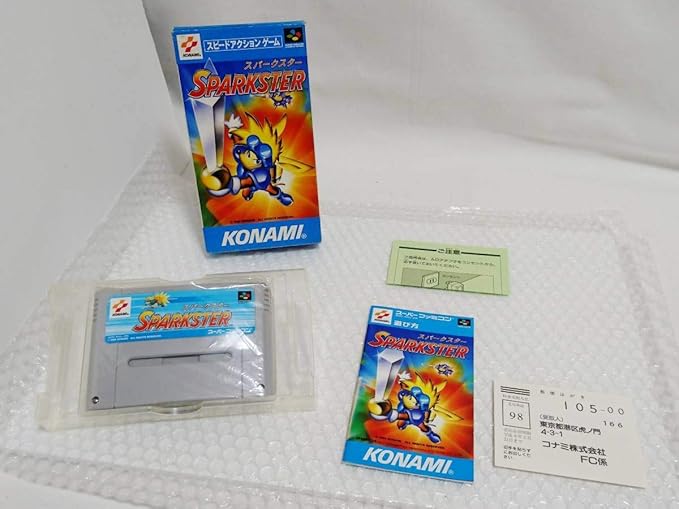 Amazon 完備品 Konami Sfc スパークスター コナミ スーパーファミコン おもちゃ ホビー