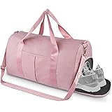 ICEIVY Gym Duffle Bag Dry Wet Separated Gym Bag Sport Duffle Bag Training Handbag Yoga bag with Extra Drawstring Backpack for