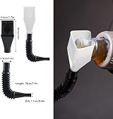 XhjzgcTech 10 Pcs Automotive Funnels Set Flexible Wide Mouth Detachable Spout view 3