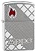Zippo Armor Logo & Flame Pocket Lighter, High Polish Chrome