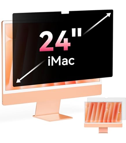 Amazon.com: Privacy Screen for iMac 24 Inch 2021-2024 Destop