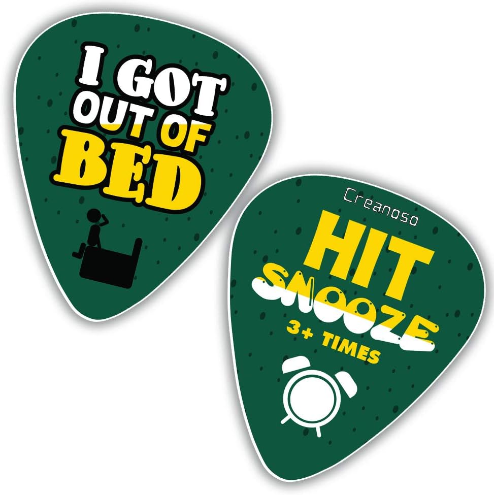Creanoso Funny Guitar Picks, Adulting (12-Pack), Premium Music Gifts & Guitar Accessories for Musicians - Image 5