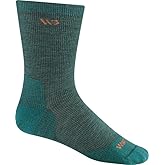 Wide Open Cushioned Women's Crew Socks - Merino Wool for Everyday Use, Basic Wide Fit Crew Socks for Women (Style 9504)