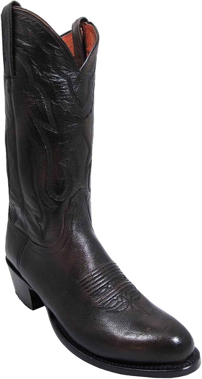 lucchese black cowboy boots