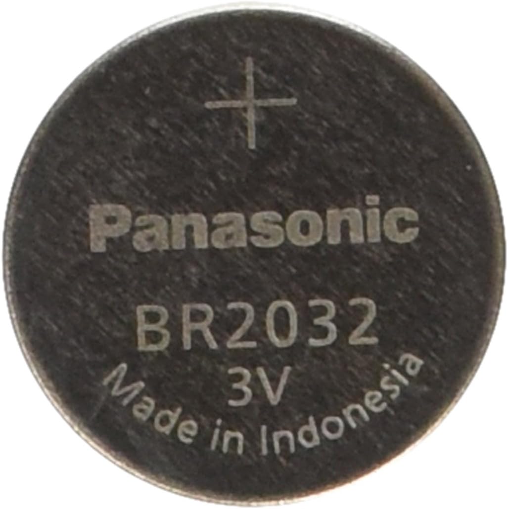 Panasonic BR2032 Battery, Lithium, 3v, 190ma, Coin cell: Amazon.com.mx ...