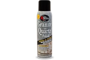Rock Doctor Granite Polish Spray and Surface,18oz.Can Polish Tile, Marble, Kitchen Countertop, and Natural Stone Surfaces, Streak-Free Shine Pack of 1