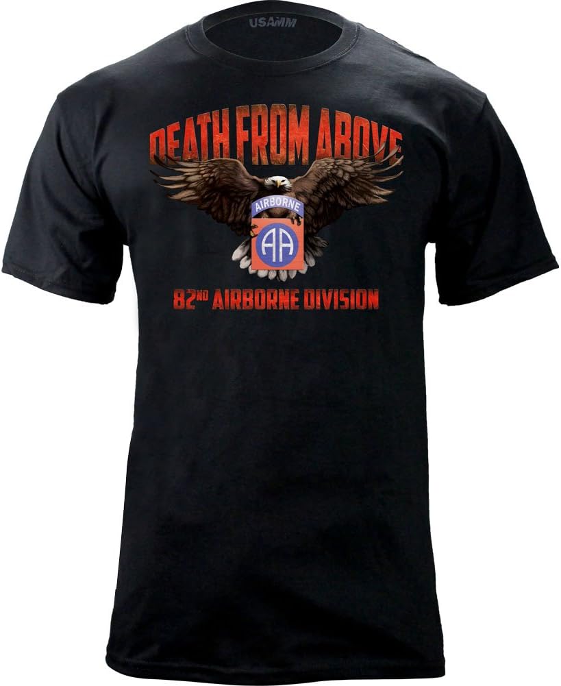 Original 82nd Airborne Death from Above Graphic T-Shirt