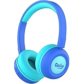 gorsun Kids Bluetooth Headphones,Toddler Headphones with Microphone,85dB Volume Limited,Bluetooth 5.3 Twistable Lightweight Kids Wireless Earphones for Boy Girl Tablet Travel School