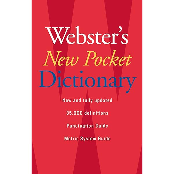 Amazon.com: Webster's New World Pocket Dictionary, Fourth