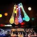 String Lights, SKYROKU 30 LED Outdoor Solar Christmas lights Water Drop Light for Garden, Patio, Yard, Home and Holiday Decorations (Multicolor)