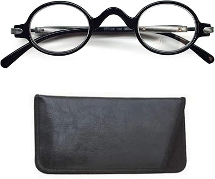 designer round glasses