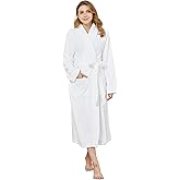 Women's Soft Warm Fleece Robe Bathrobe
