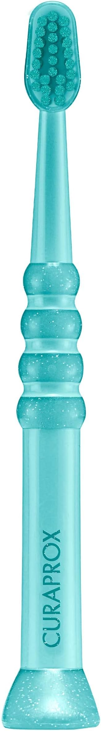 Curaprox Baby Toothbrush Ultra-Soft Curen Filaments Green 1 Pack Switzerland