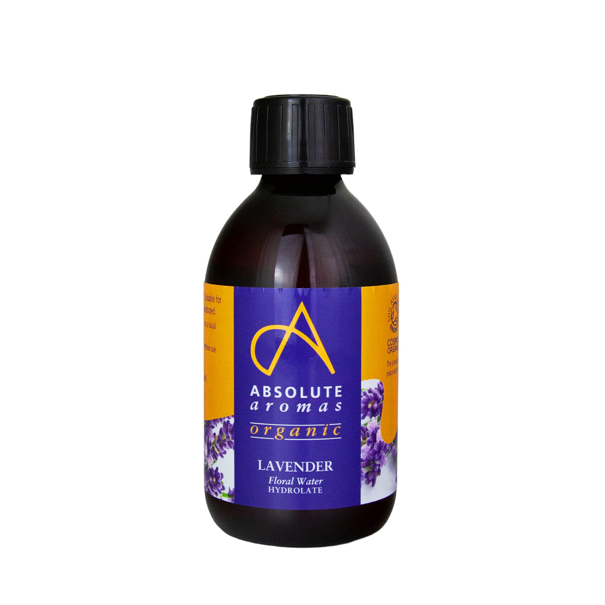 Absolute Aromas Certified Organic Lavender Water 250ml - Pure, Natural, Nourishing and Hydrating Facial Toner — image 1