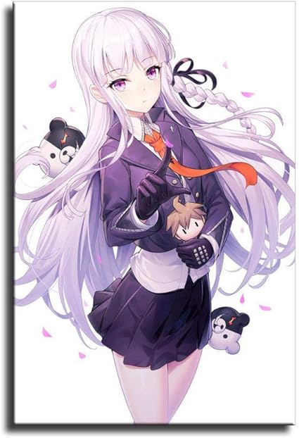 Danganronpa Kyoko Kirigiri Canvas Art Poster And Wall Art Picture Print Modern Family Bedroom Decor Posters For Room Aesthetic Amazon Co Uk Kitchen Home