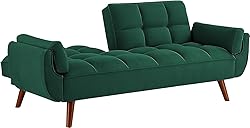 ERYE Upholstered Futon Daybed Loveseat Sofa
