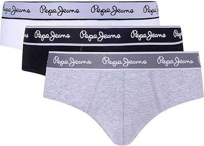 Herren Pepe Bf 3P Boxershorts, Grey Marl, XL