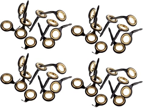 Amazon 40個 釣り竿 ロッドガイド ガイドリング アイリング Diy 修理 交換 釣り糸 Flameer ロッド 竿パーツ