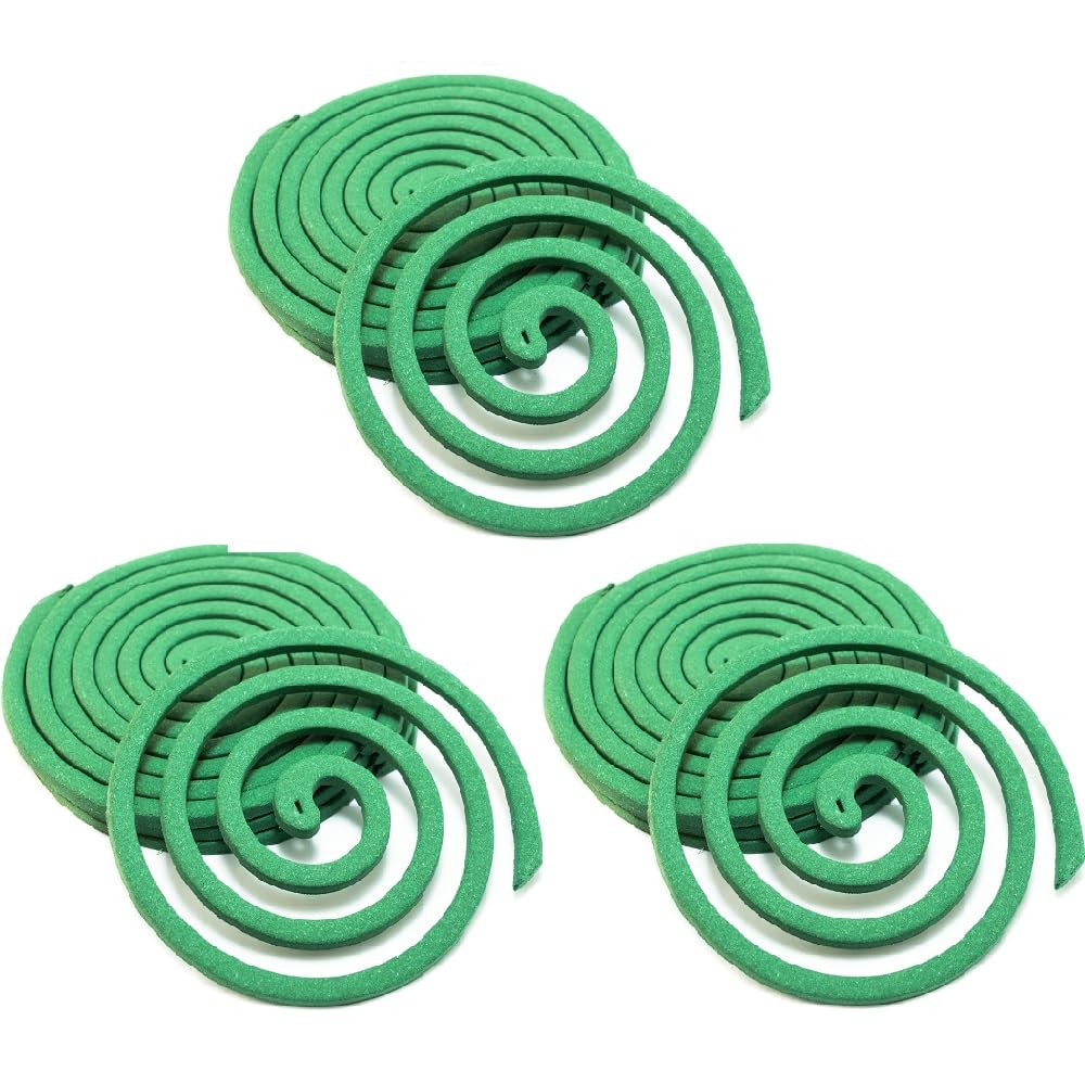 Photo 1 of Mosquito Repellent, Made of Citronella Essential Oil, 16 Coils & 4 Coil Stands