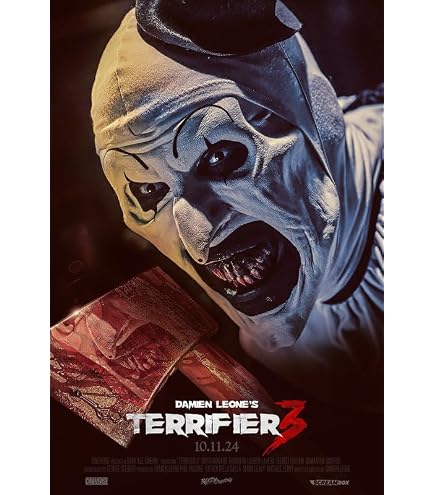 Terrifier タペストリー アート ホラー映画 Amazon.com: Horror Terrifier 3 Movie Poster #1 - Matte Poster