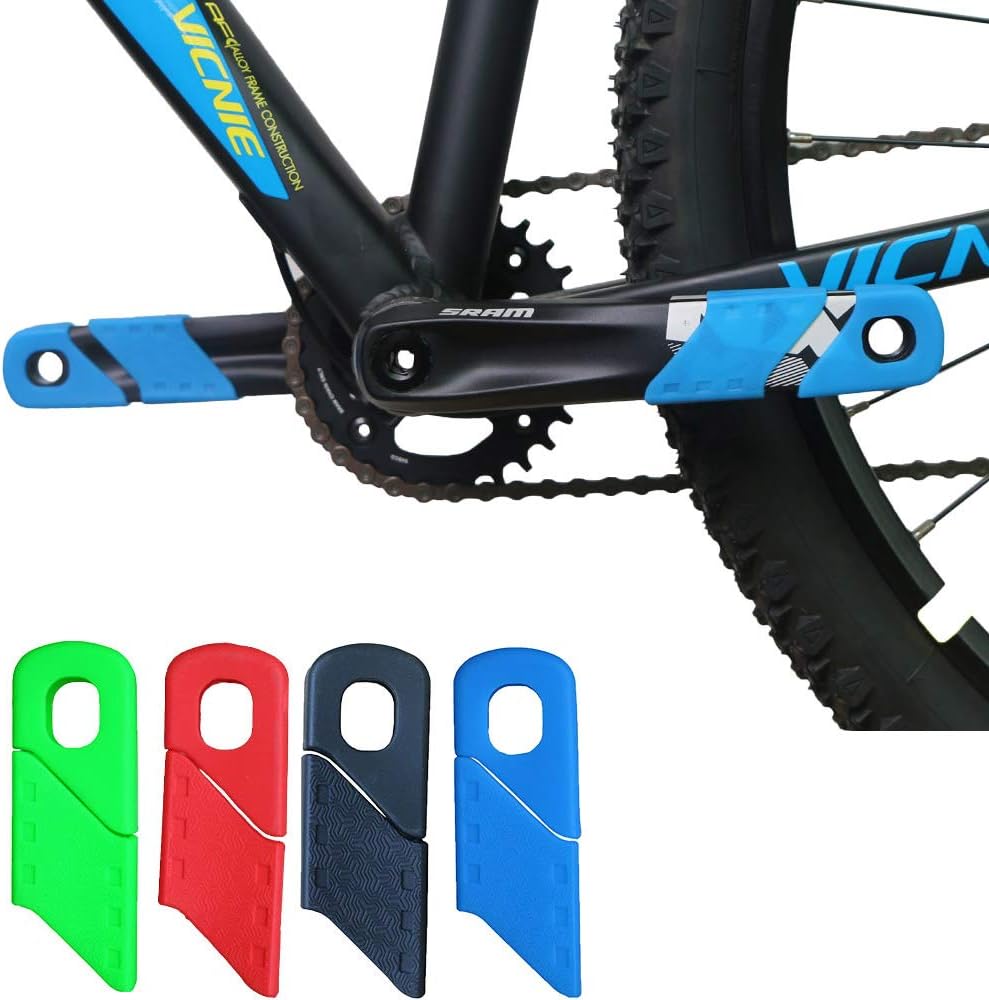 GANOPPER MTB Mountain Bike Crankset Caps Protector DH FR AM XC Rail Bicycle Crank Boots Dust Proof Cover …