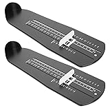 DOITOOL 2Pcs Shoe Sizer Foot Measurement Device for
