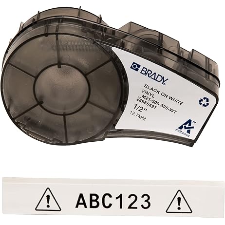 Amazon.com: Brady Authentic (M21-250-423) Harsh Environment  