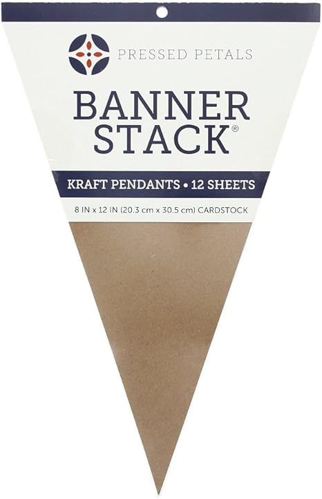 Amazon Com American Crafts Pressed Petals Chalkboard Pennant