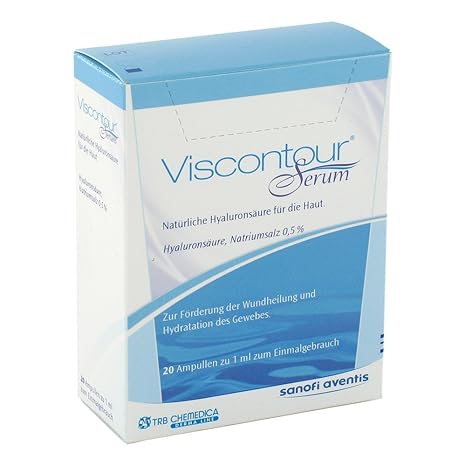 Viscontour Serum Ampullen 20X1 ml