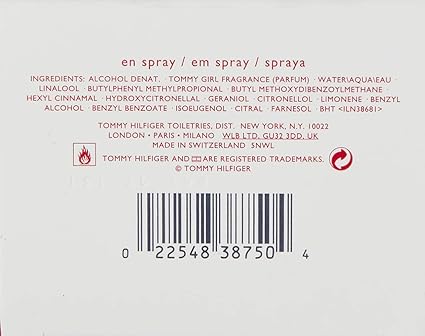 Tommy Hilfiger, Agua de colonia para mujeres - 200 gr.